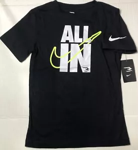 Boys Nike All In Shirt Tee Sports Athletic Shirt Top Youth 3Brand Russell Wilson - Picture 1 of 4