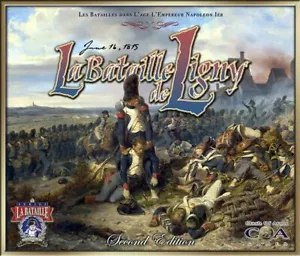 Clash Of Arms Wargames La Bataille de Ligny 1815 2nd Edition New Ziploc Edition - Picture 1 of 7