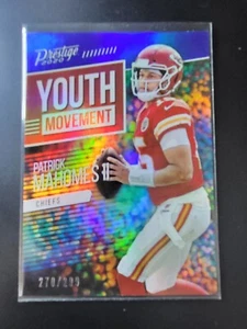 2020 Prestige Patrick Mahomes II YOUTH MOVEMENT XTRA POINTS /299 card #YM-PM - Picture 1 of 3