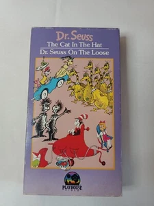 Dr. Seuss The Cat In The Hat & Seuss On The Loose VHS 1985 - Picture 1 of 6