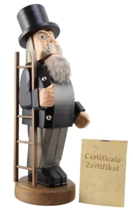 Jowei Rhoen Deutscher Nussknacker Made In Germany Schornsteinfeger 13" hoch Vintage - Bild 1 von 12