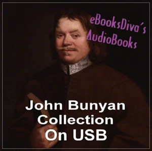 John Bunyan Collection 15 Religious & Spiritual Audiobooks in USB Flash Drive - Picture 1 of 4