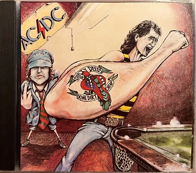 AC/DC - Dirty Deeds Done Dirt CD barato RARO 1989 Albert Australia ¡Excelente estado! Foto 1 de 4