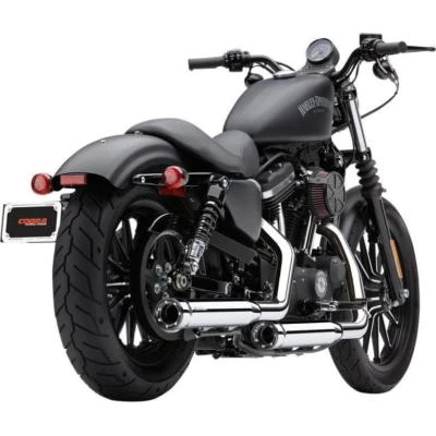 Cobra 3" Slip-On RPT Mufflers For 2005-2014 Harley-Davidson Dyna Glide Custom - Image 1 of 2