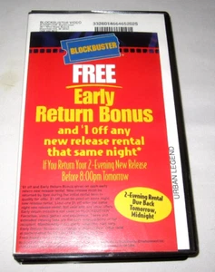 "URBAN LEGEND" RARE 2-Day Blockbuster Video Rental VHS 1998 Horror Jared Leto - Bild 1 von 4