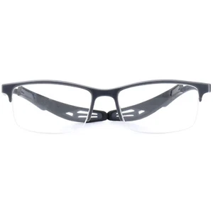 Gafas deportivas rectangulares de media montura marco flexible envolvente gris - Imagen 1 de 10