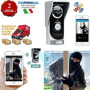 VIDEOCITOFONO WIFI Android / Ios Noche Vision Impermeable 120016 - Imagen 1 de 1