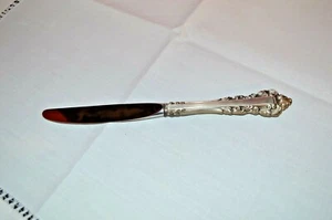 Gorham Medici Sterling Silver Dinner Knife 9 1/8" Heavy Sterling Silver No Monos - Picture 1 of 4