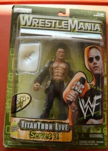 WWF 1999 WrestleMania Titan Tron Live Series 3 The Rock Figure JAKKS NEW IN BOX - Picture 1 of 2