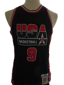 Mitchell & Ness USA Basketball #9 Jordan Men's Tank Jersey, L - Picture 1 of 6