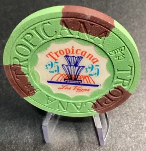 Tropicana $25 Casino Chip - Las Vegas veraltet - makelloser Zustand - Bild 1 von 3