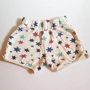 Hannah Andersson French Terry Shorts, Star Pattern, Size 130 US 8 - Picture 1 of 3