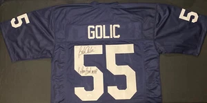 Bob Golic Notre Dame Irish Cotton Bowl Signed Auto Pro Style Retro Jersey ~ JSA - Picture 1 of 5