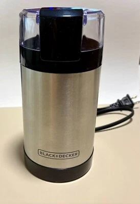 Molinillo de café y especias Smartgrind eléctrico fácil de tocar Black & Decker CBG110SC Bk Foto 1 de 4