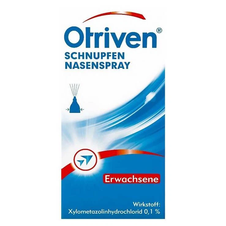 Otriven gegen Schnupfen 0,1 % Nasenspray (Quetschflasche) · 10 ml · PZN 00753739