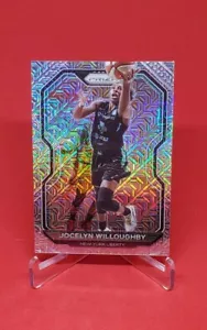 2021 Panini Prizm WNBA #14 Jocelyn Willoughby Mojo Prizm /25 SP Liberty - Picture 1 of 2