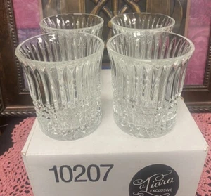 Tiara Exclusive Crystal Rocks Gläser 5oz Becher 4er Set - Bild 1 von 2