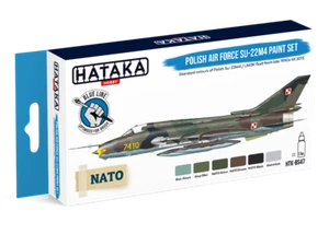 HATAKA BS47 Polish Air Force SU-22M4 Acrylic Paint Set 6 x 17ml Bottles POD Post - Picture 1 of 8