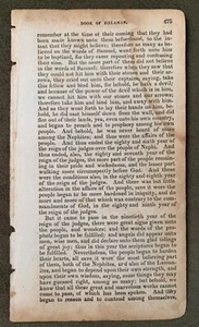 1837 Book of Mormon Page 475 & 476 - Bild 1 von 2