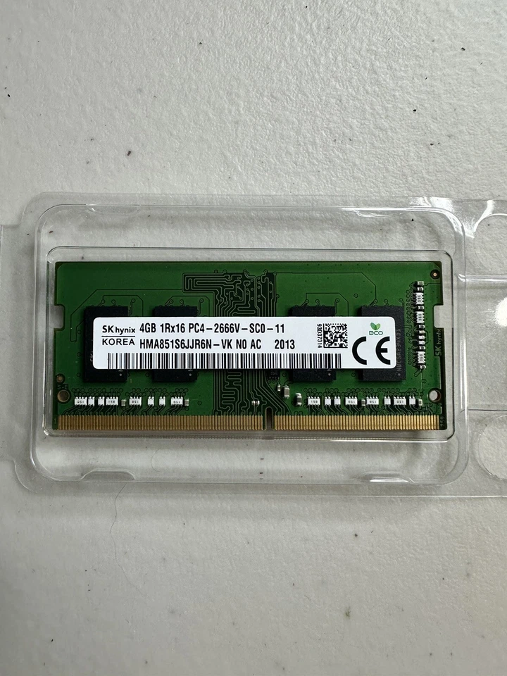 Hynix 4GB DDR4 2666MHz HMA851S6JJR6N-VK - Image 1 of 1