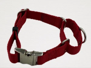 1,5 Martingale Hundehalsband Großartig USA Handgefertigt Robust METALLSCHNALLEN Bessere Kontrolle - Bild 1 von 5
