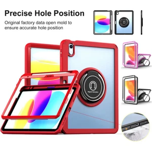 Für iPad 5./6./7./8./9. Generation Hülle Stoßfest Slim Ständer Case Cover USA - Bild 1 von 26