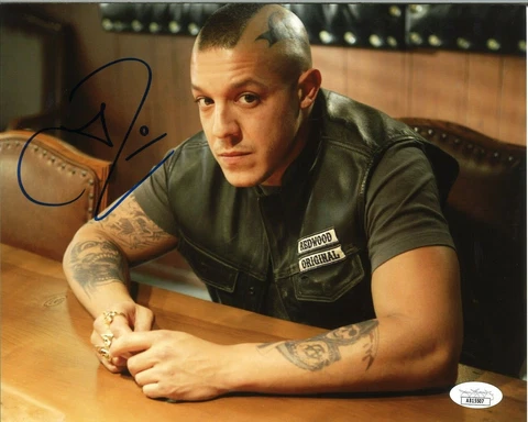 Theo Rossi - Juice Sons of Anarchy-  Autographed 8x10 JSA Authenticated Cover