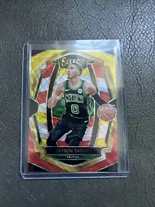 2018-19 Panini Select Premier Level Tri-Color Prizm Jayson Tatum #168 - Picture 1 of 2
