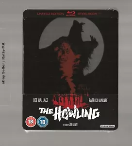 THE HOWLING - UK EXCLUSIVE BLU RAY STEELBOOK - NEW & SEALED - Picture 1 of 3