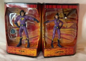 Wonder Twins Zan & Jayna Action Figur Set Mattel DC Direct SDCC EXKLUSIV 2009 - Bild 1 von 10