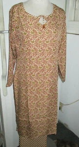 wunderschönes neues Design Krepp Material Salwar Kameez Gr. 40 - Bild 1 von 4