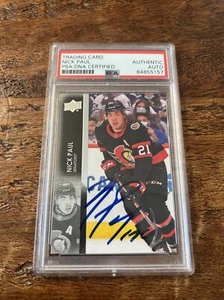 Nick Paul IP Signed Upper Deck Card Psa Dna Coa Slab Senators Autographed - Picture 1 of 2