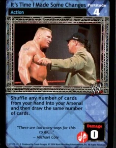 2004 WWE CCG Raw Deal Divas sovraccarico 37/172 è ora di apportare alcune modifiche - Foto 1 di 1