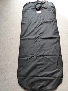 ZARA LONG BLACK SUIT/DRESS POLY/COTTON CARRIER - Ex.Con - Picture 1 of 4