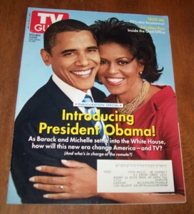 2009 TV Guide Introducing President Obama Magazine - Picture 1 of 4