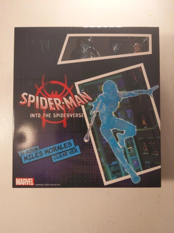 Sentinel SV Action Miles Morales Clear Version Spider-man Into the Spider-verse Cover