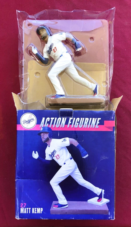 FIGURA DE ACCIÓN COLECCIONABLE NEW ERA MATT KEMP #27 L A DODGERS 2014 MLB EN CAJA Foto 1 de 4
