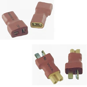 XT30 XT-30 to T-Plug Deans No wire wireless connector adapter for RC model - Picture 1 of 9