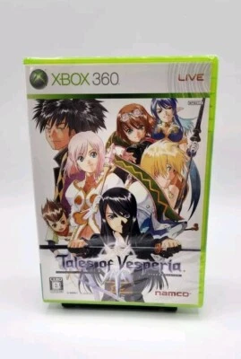 Japanese Tales of Vesperia Xbox 360 X360 Japan Import New Sealed US Seller  - Image 1 of 4