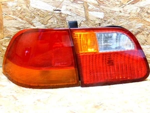 1995 2001 JDM HONDA CIVIC FERIO EK3 SEDAN LEFT SIDE TAIL LIGHT SET RARE ITEM OEM - Picture 1 of 12