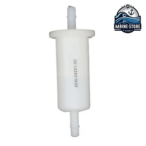 1/4 Fuel Filter For Yamaha Outboard 4-stroke Outboard 65W-24251-00 30 40 HP - Foto 1 di 6