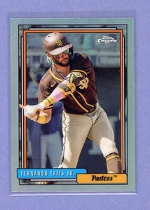 Fernando Tatis Jr. 2021 Topps refractor cromado #TC92-39 - San Diego Padres - Imagen 1 de 2