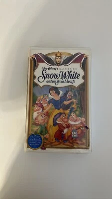 Snow White and the Seven Dwarfs (VHS, 1994) Walt Disney Masterpiece #1524 - Image 1 of 3