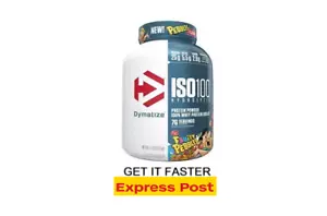 Dymatize ISO 100 5lbs | Hydrolyzed Isolate Protein | Bcaa | Eaa's | Whey Isolate - Picture 1 of 4