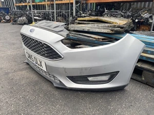 Ford Focus Mk3.5 5 Türer Kombi silber Stoßstange vorne original siehe Fotos - Bild 1 von 8