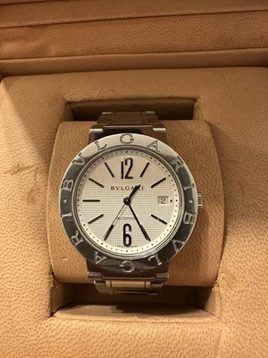 Bvlgari Swiss Automatic White Men's Watch - BB38SS - Image 1 of 4