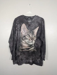 The Mountain Longsleeve Cat Face Tee L - Bild 1 von 4
