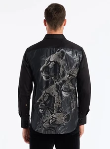Robert Graham Lions Shadow Nuevo con Etiquetas $598 Edición Limitada Opulentamente Bordado Grande - Imagen 1 de 7