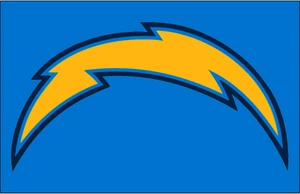 San Diego Chargers L.A. Logo Poster Print 12X8in Metal Sign NFL Football zz - Picture 1 of 1