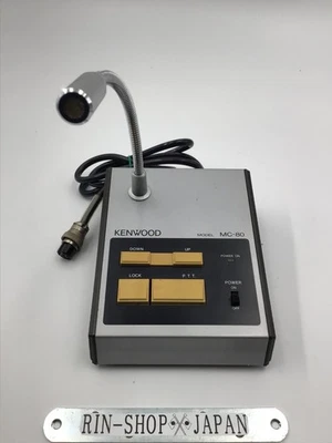 Kenwood MC-80 Tischmikrofon für HF-Transceiver getestet mit manuellem Amateur... - Bild 1 von 4